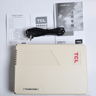 TCL 4/32BK 电话机交换机 (白色)