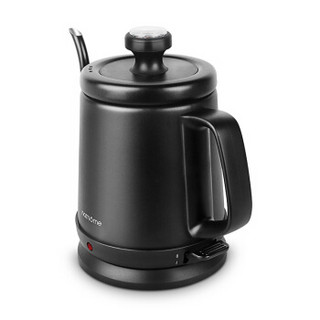 北欧欧慕（nathome）咖啡机家用手冲咖啡壶 滴滤咖啡壶套装 NSH1808+NDL01 黑色