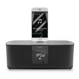 商品rsr苹果音响蓝牙音箱iphonex876手机充电底座蓝牙hifi音响ds30