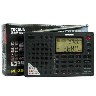 TECSUN 德生 PL380 收音机 (黑色)