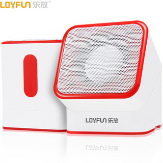  LOYFUN 乐放 LF-809S 多媒体音箱 红色