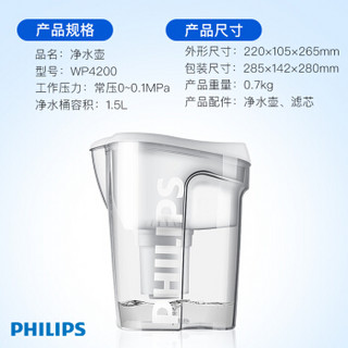 PHILIPS 飞利浦 WP4200/00 净水壶