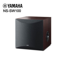 雅马哈（YAMAHA）NS-SW100 音响音箱 家庭影院 有源重低音炮（10英寸/100W） 胡桃木色