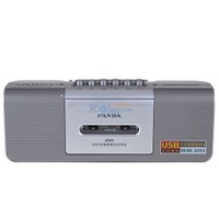 PANDA 熊猫 6515录音机收录机磁带播放 usb u盘老人小微型 便携式