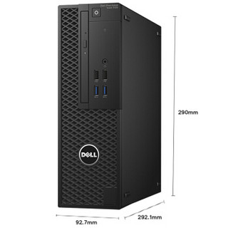 DELL 戴尔 Precision T3420 台式电脑主机 (Core I3-6100、4GB、1TB)