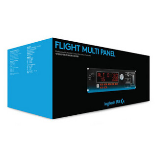 logitech 罗技 G）Flight Multi Panel专用自动导航驾驶舱模拟控制器 飞行模拟 赛钛客 自动驾驶面板