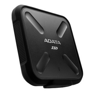 ADATA 威刚 SD700 USB3.1 移动固态硬盘 512GB 黑色