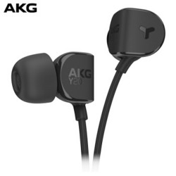 AKG 爱科技 Y20U 入耳式耳机 黑色