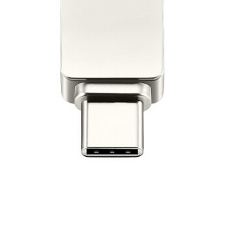 aigo 爱国者 U350 USB3.0 U盘 银色 16GB USB/Type-C双口