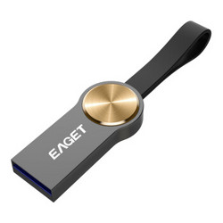 EAGET 忆捷 U80 64GB USB3.0 U盘 锖金