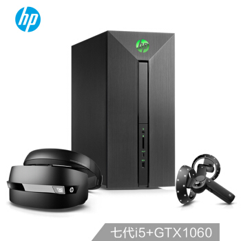 HP 惠普 光影精灵580 台式电脑整机（i5-7400 8G 128GSSD 1TB  GTX1060 3G）