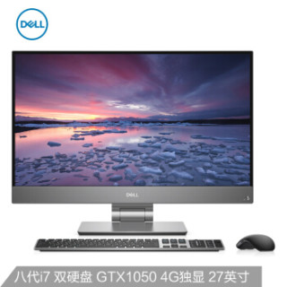 DELL 戴尔 灵越AIO 7777 一体机台式电脑 (Intel i7、4GB 独立显卡、16GB、256GSSD+1T、27英寸 1920 x 1080)