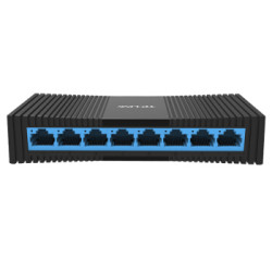 TP-LINK 普联 8口千兆交换机 企业级交换器 监控网络网线分线器 分流器 兼容百兆 TL-SG1008M