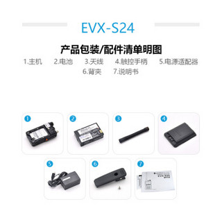 MOTOROLA 摩托罗拉 EVX-S24 数字对讲机