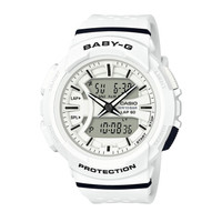 CASIO 卡西欧 BABY-G系列 BGA-240-7A 女士运动石英表 双显 防水