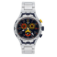 二手99成新 斯沃琪(Swatch)瑞士手表 金属X轻系列石英男女表暗色力量YYS4006AG