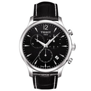 TISSOT 天梭 俊雅系列 T063.617.16.057.00 男士石英手表