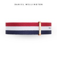 Daniel Wellington DanielWellington)DW表带20mm尼龙玫瑰金针扣男款DW00200003(适用于40mm表盘系列)