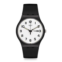 SWATCH 斯沃琪 原创系列 SUOB705 TWICE AGAIN 男士时装腕表