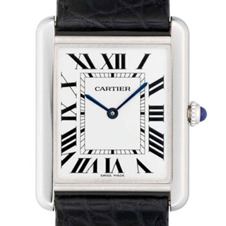 Cartier 卡地亚 坦克系列 W5200003 时尚中性表 大号 方形表盘