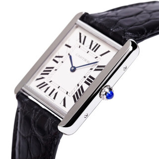 Cartier 卡地亚 坦克系列 W5200003 时尚中性表 大号 方形表盘