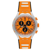 二手99成新 斯沃琪(Swatch)瑞士手表 金属X轻系列石英男表军旅之美YYS4010