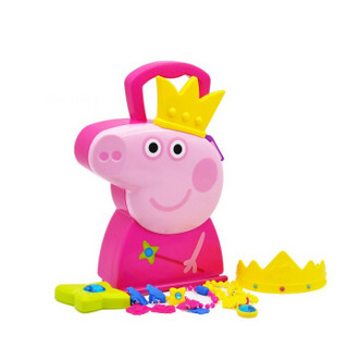  Peppa Pig 小猪佩奇 过家家玩具 手提盒系列 公主珠宝手提盒