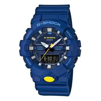 casio 卡西欧 g-shock系列 ga-800sc-2apr 男士运动石英表(蓝色) 防水