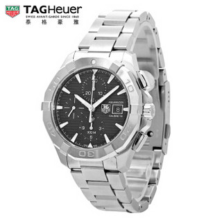 TAG Heuer 泰格豪雅 竞潜系列 CAY2110.BA0927 男士机械手表 43mm 黑色 银色 精钢