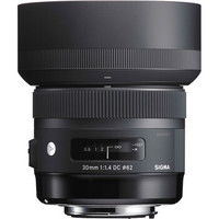SIGMA 适马 ART 30mm F1.4 DC HSM 定焦镜头（佳能卡口）