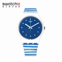 swatch 斯沃琪 情迷地中海系列 GW193 中性石英手表