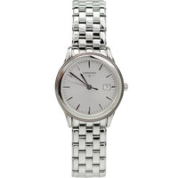 LONGINES 浪琴 军旗系列 L4.716.4.72.6 男士时尚手表 36mm 银色 银色 不锈钢