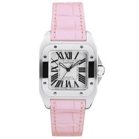 Cartier 卡地亚 桑托斯系列 W20126X8 女士机械腕表
