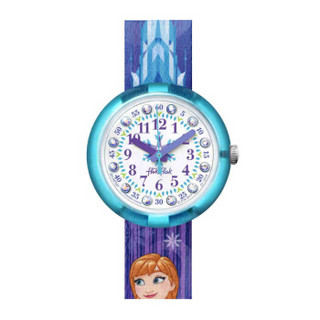 swatch 斯沃琪 FLIK FLAK ZFLNP027 冰雪皇后 女孩石英手表