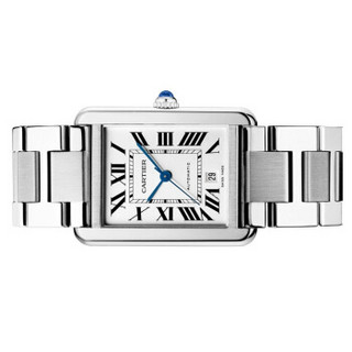 Cartier 卡地亚 坦克系列 W5200028/W5200013 情侣机械对表