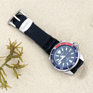 SEIKO 精工 PROSPEX系列 SRPB53J1 男士机械腕表 43.8mm 蓝色 黑色 树脂