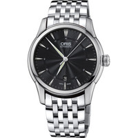 ORIS 豪利时 文化艺术家系列 73376704054m 男士机械手表 40.5mm 黑色 银色 精钢