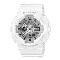 CASIO 卡西欧 BABY-G系列 BA-110-7A3 女士石英表  防震防水 双显运动