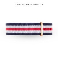 Daniel Wellington DanielWellington)DW表带18mm尼龙玫瑰金针扣女款DW00200030(适用于36mm表盘系列)