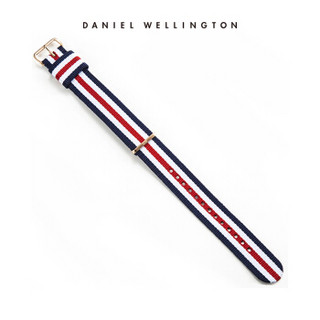 Daniel Wellington DanielWellington）DW表带18mm尼龙玫瑰金针扣女款DW00200030（适用于36mm表盘系列）