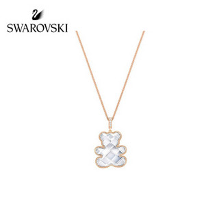 SWAROVSKI 施华洛世奇 5345685 Teddy 小熊 女士时尚项链 白色