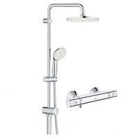 GROHE 高仪 27389002+34594000 新天瀑恒温淋浴花洒套装