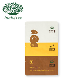 innisfree 悦诗风吟 火山岩泥毛孔清洁去黑头护理鼻贴 5片装