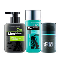 Mentholatum 曼秀雷敦 男士护肤套装（冰爽活炭洁面乳150ml+能量爽肤水120ml+活力修护润肤乳50ml）