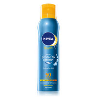 NIVEA 妮维雅 冰爽透明防晒喷雾 200ml *3件