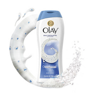 OLAY 玉兰油 日常海盐磨砂美肌沐浴露 700ml