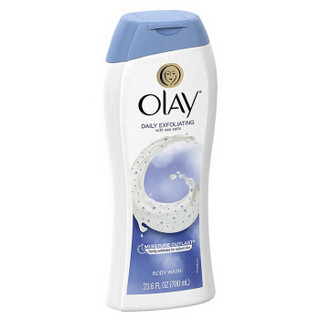 OLAY 玉兰油 日常海盐磨砂美肌沐浴露 700ml