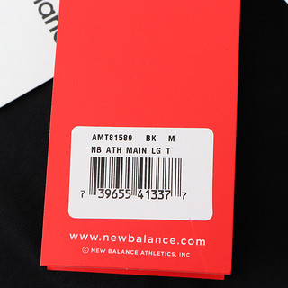 new balance AMT81589  男士短袖