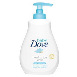 Dove 多芬 婴儿洗发沐浴露 400ml *3件