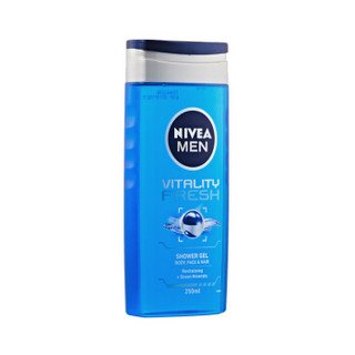 NIVEA 妮维雅 男士劲爽原力沐浴露 250ml